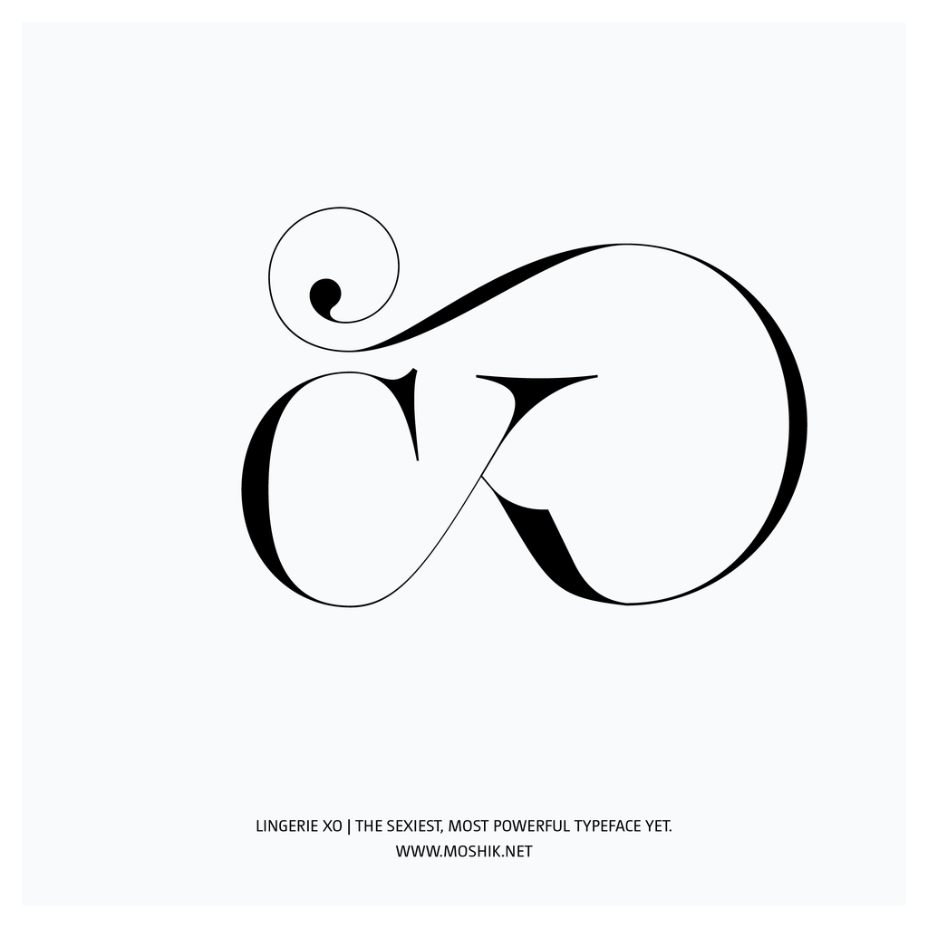 Fashion Typography and fonts collection by Moshik Nadav Typography.