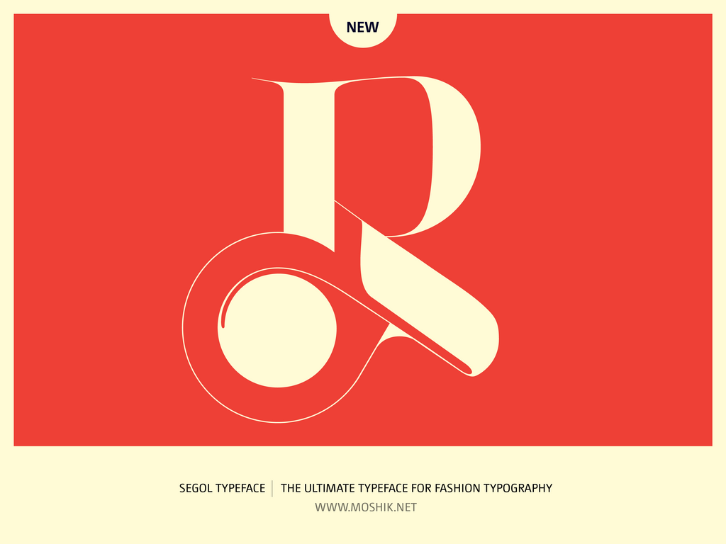Segol Typeface - Fashion Typography for fashion magazines