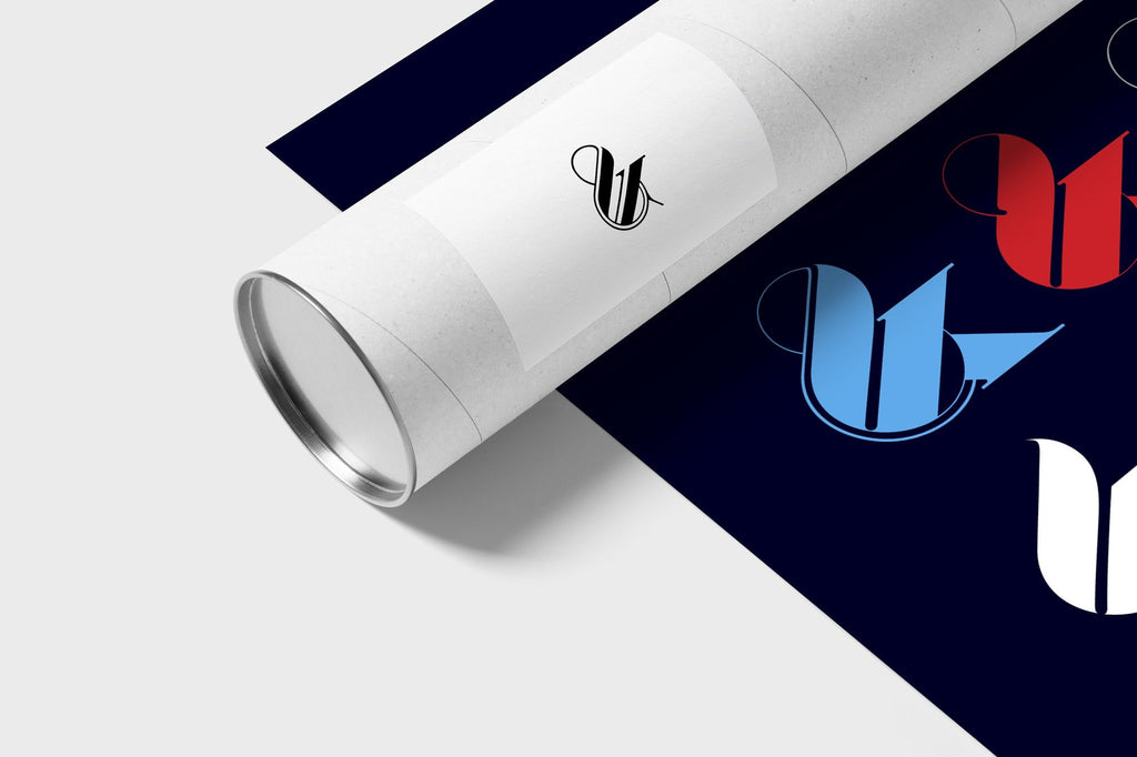 Paris Typeface ampersand collection poster by Moshik Nadav Typography