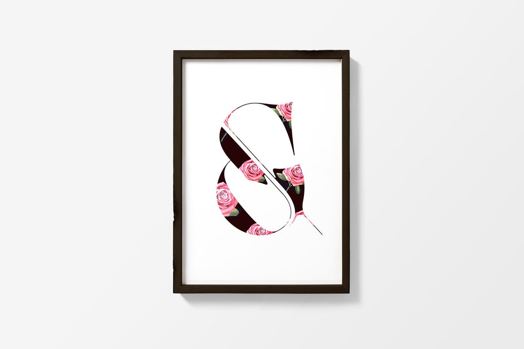 Super sexy ampersand poster designed by Moshik Nadav Typography