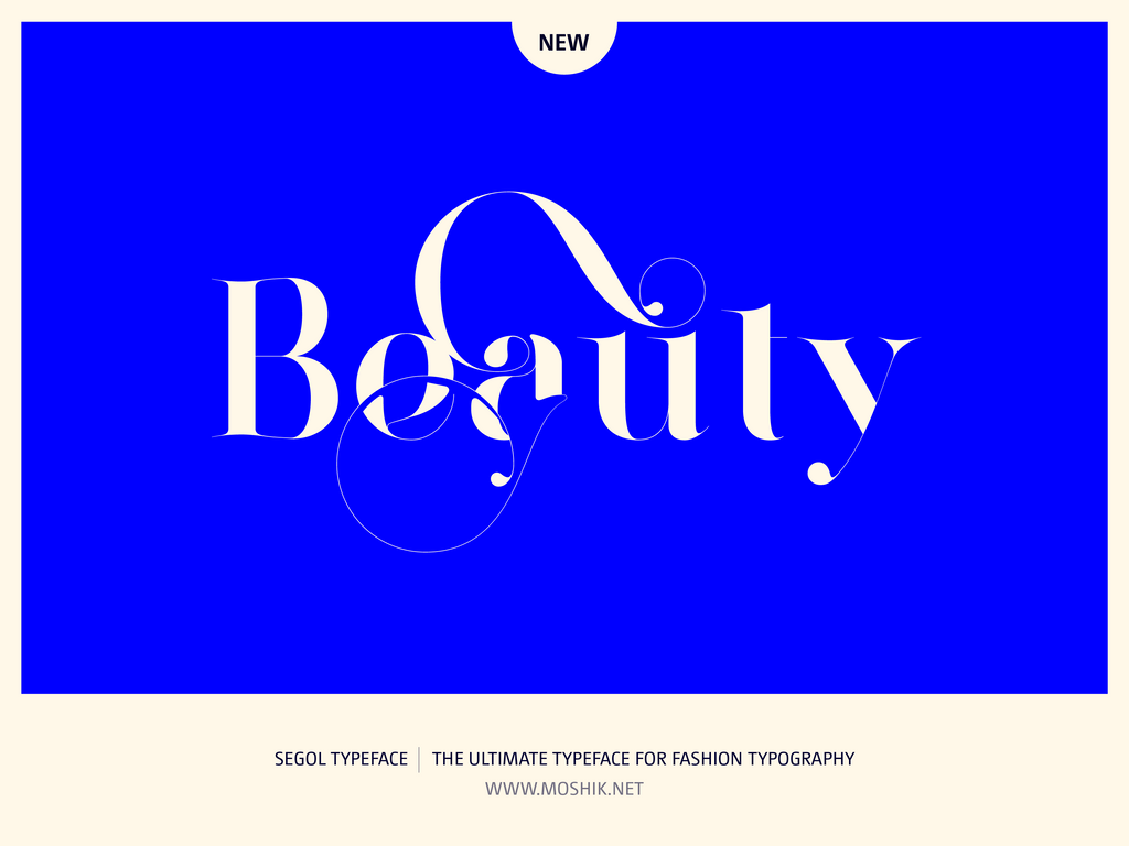 Fashion fonts collection by Moshik Nadav Typography