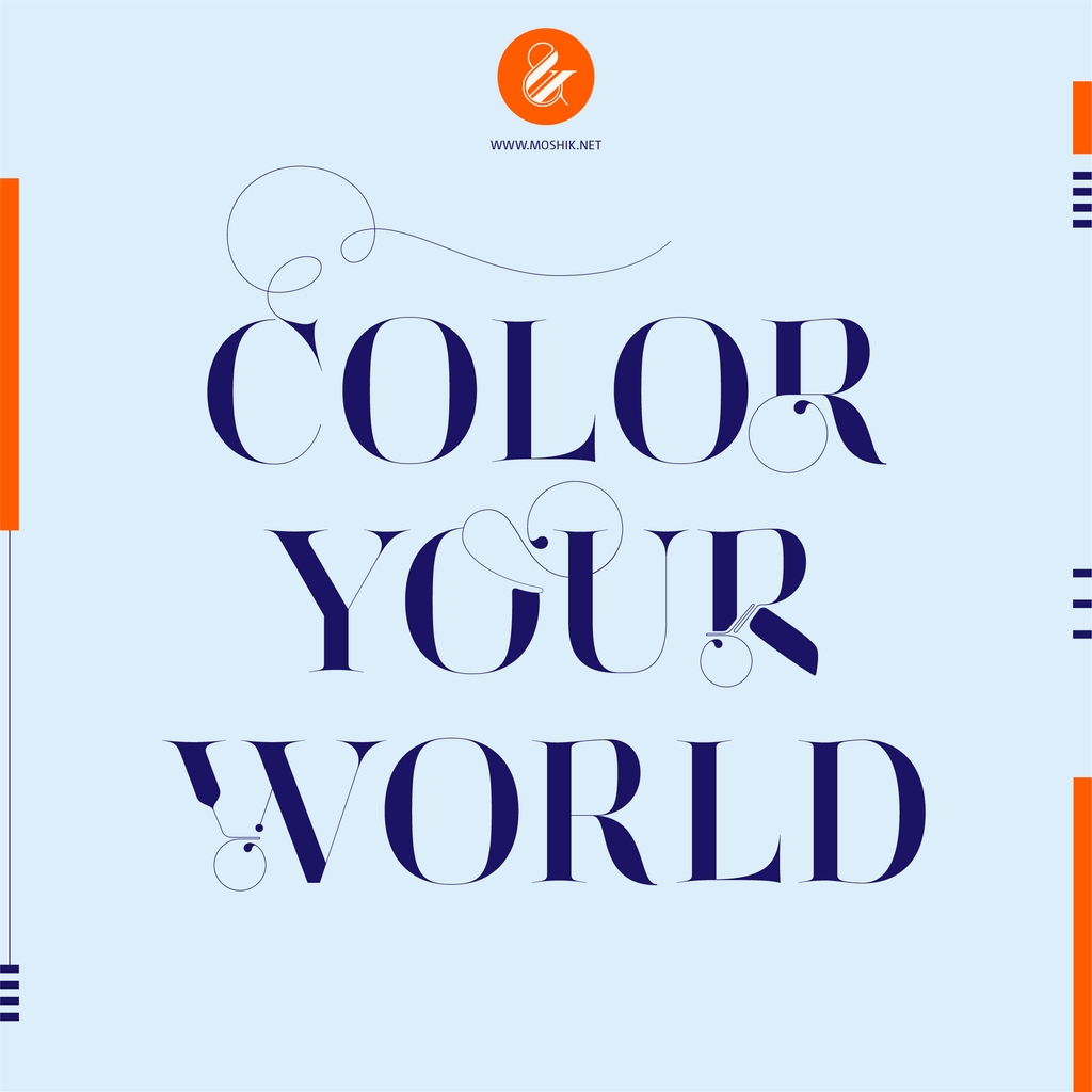 Color Your World with Segol Typeface