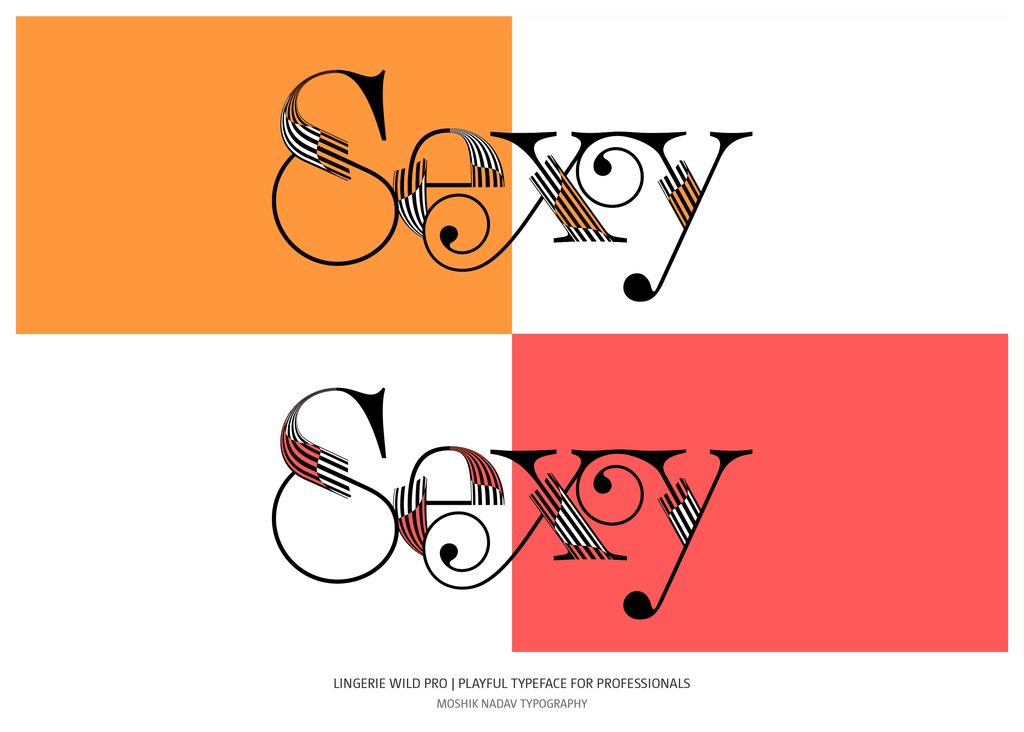 Lingerie Wild Pro Typeface Lingerie Wild Pro Typeface