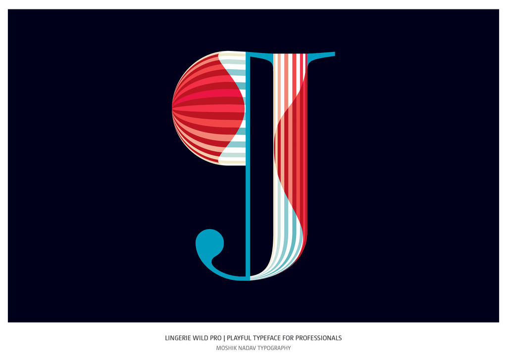 Lingerie Wild Pro Typeface designed by Moshik Nadav Typography