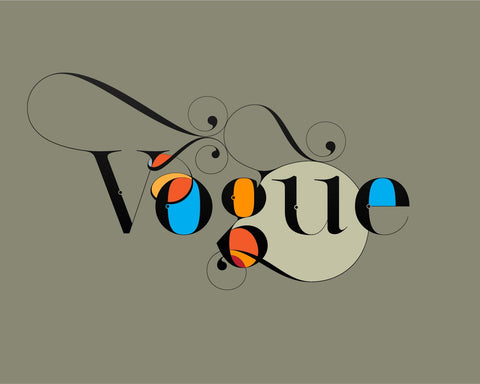 Vogue font - Made with the fashion Lingerie Typeface by Moshik Nadav Typography 