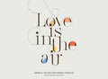 Love is in the air beautiful fonts Moshik Nadav