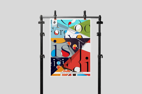 Buy this Amazing poster to decorate your New York studio by Moshik Nadav Typography