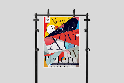 Buy super beautiful typography posters to decorate your apartment by Moshik Nadav