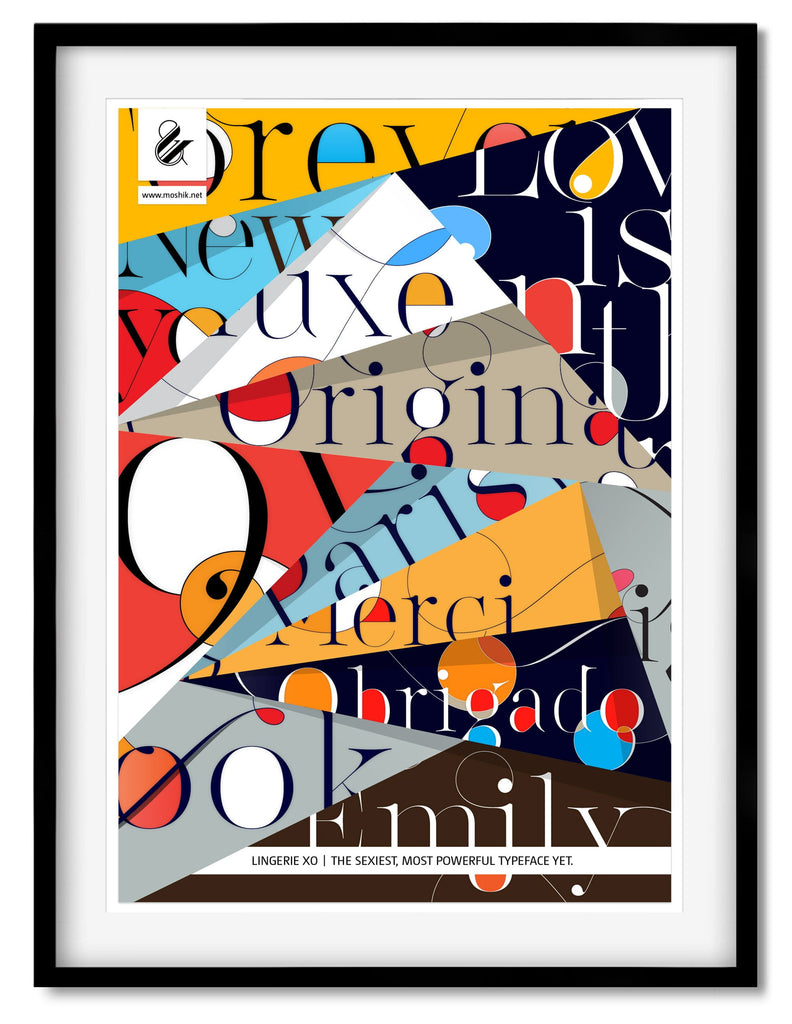 Buy this Amazing posters to decorate your New York studio by Moshik Nadav Typography