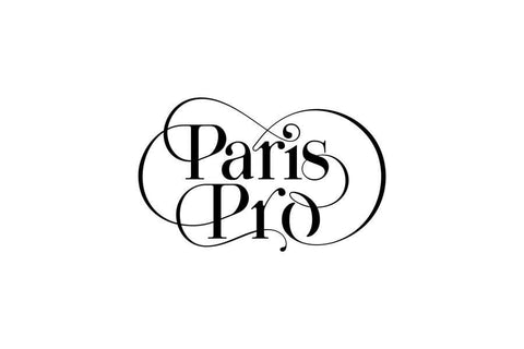 Paris Pro Typeface - Moshik Nadav Fashion Typography