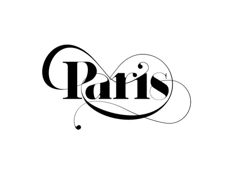 Paris Typeface - Moshik Nadav Fashion Typography