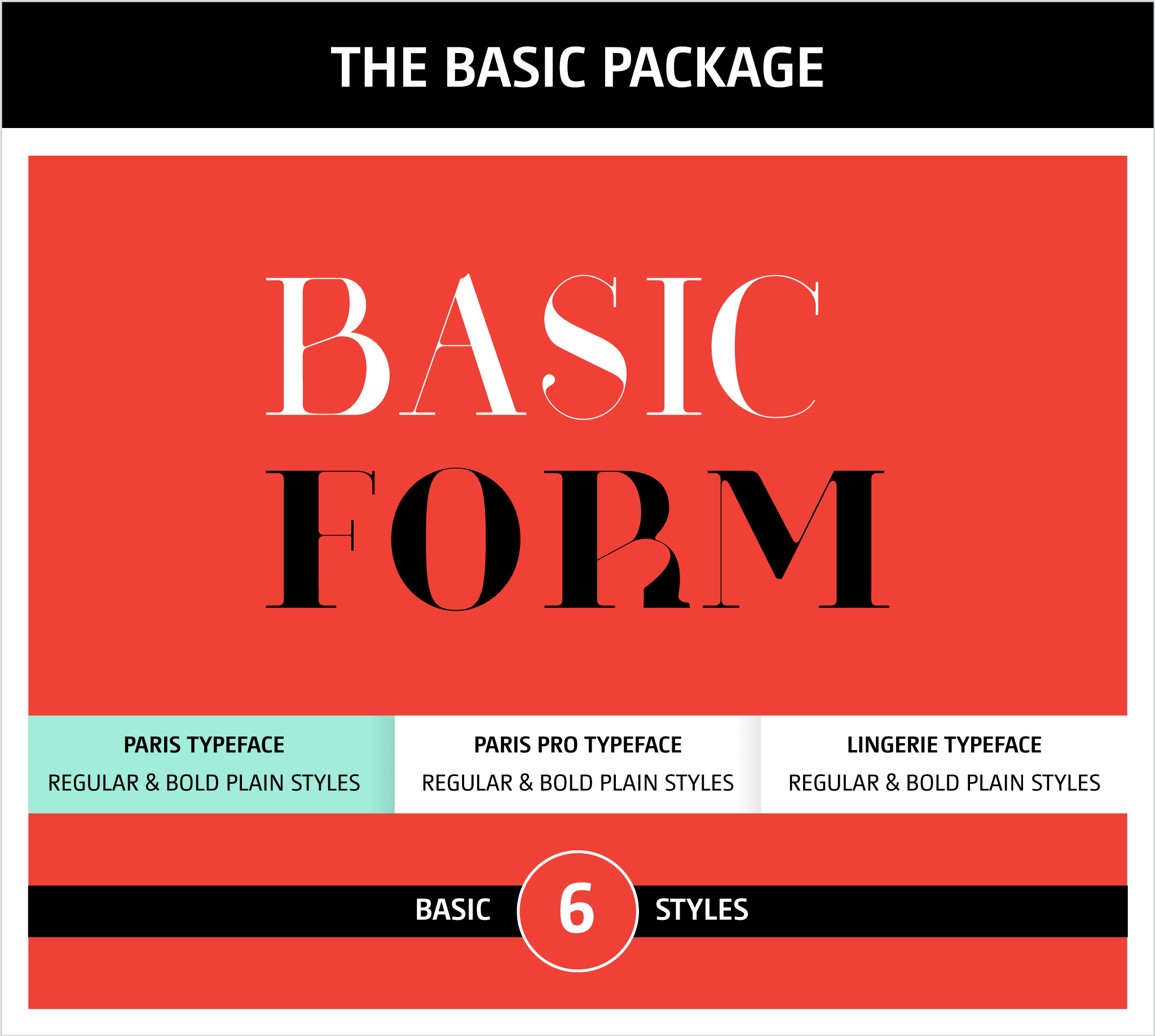 THE BASIC FONTS PACKAGE