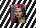 Lingerie Typeface on Vogue cover - Moshik Nadav Fashion Typography and Fonts